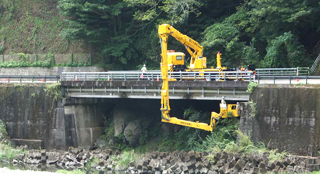 橋梁点検